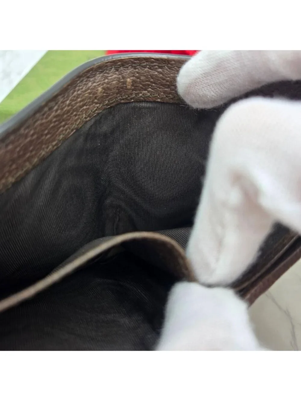 Gucci Fold Wallet Sherry Line GG